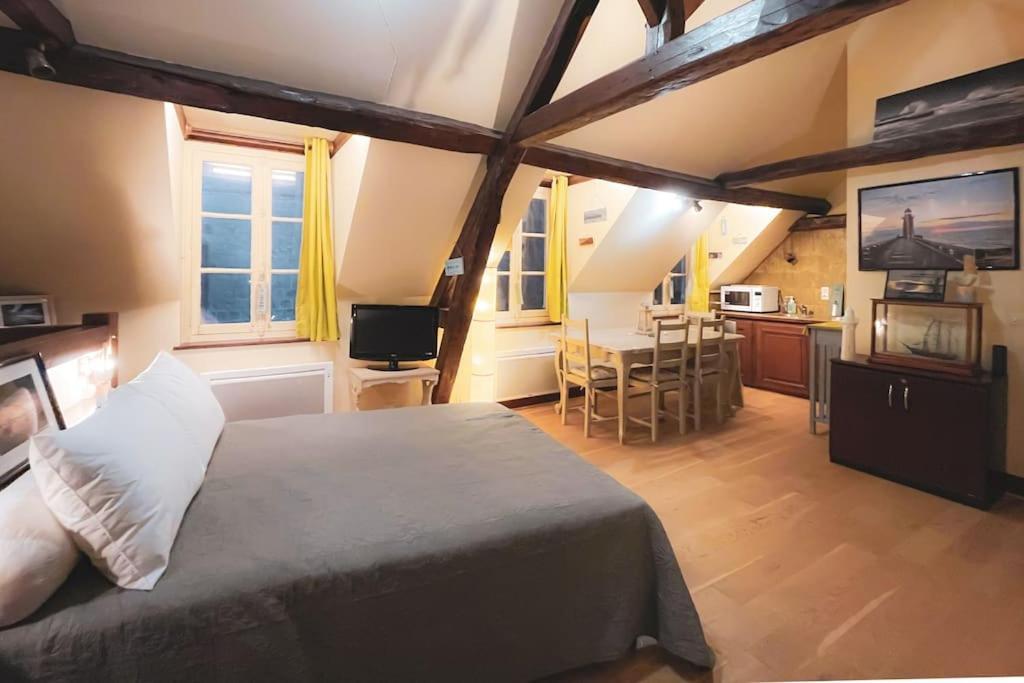 Studio Les Galets Blancs Saint-Valery-en-Caux Dış mekan fotoğraf
